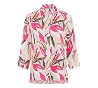 Brax Style Vicki Pure Linen Print Blouse, 85 Raspberry Sorbet, 42 Femmes