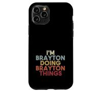 Brayton Name Brayton Personalized Name First Given Coque pour iPhone 11 Pro