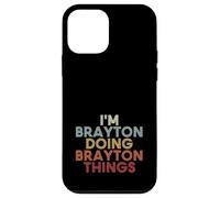 Brayton Name Brayton Personalized Name First Given Coque pour iPhone 12 Mini
