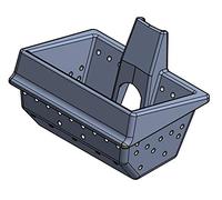 Brazier - Creuset en fonte CADEL ORIGINAL pour poêles à pellets cod. 4D13016602061