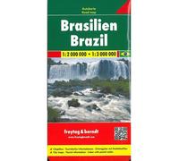 Brazil Road Map 1:2 000 000 - 1:3 000 000