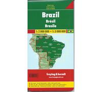 Brazil Road Map 1:2 000 000 - 1:3 000 000