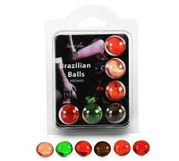 BRAZILIAN BALLS LUBRIFIANT GEL SAVEURS F3386