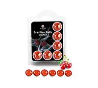 BRAZILIAN BALLS SET 6 CEREZA