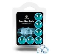 Secretplay Set Brazilian Balls Cold Effect 6 unités