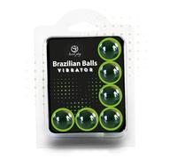 Secretplay Huile pour le corps Brazilian Shock – 6 boules (6 x 4 g)