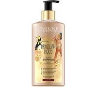 Brazilian Body Shimmer-Illuminateur Corporel Hydratant Avec Particules D'or,Formule Nourrissante Aux Huiles Naturelles