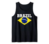 Brazilian Flag Colors Design. National Brasil / Brazil Débardeur