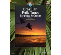 Brazilian folk tunes for Flute and Guitar +CD --- Flûte / Guitare