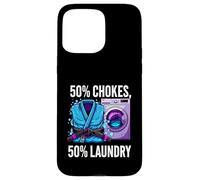 Brazilian Jiu Jitsu 50% Chokes 50% Laundry BJJ Coque pour iPhone 15 Pro Max