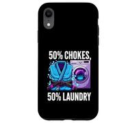 Brazilian Jiu Jitsu 50% Chokes 50% Laundry BJJ Coque pour iPhone XR