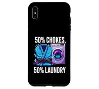 Brazilian Jiu Jitsu 50% Chokes 50% Laundry BJJ Coque pour iPhone XS Max