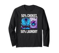 Brazilian Jiu Jitsu 50% Chokes 50% Laundry BJJ Manche Longue