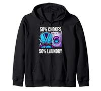 Brazilian Jiu Jitsu 50% Chokes 50% Laundry BJJ Sweat à Capuche