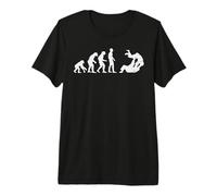 Brazilian Jiu Jitsu Judo Evolution Funny Martial Arts Gift T-Shirt Haut de Gamme