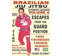 Brazilian Jiu Jitsu "Ultimate Lessons" Volume 4, Escapes From The GUARD Position: Basic, Intermediate, Advanced