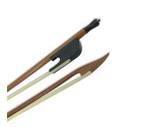 Brazilwood Archet de violoncelle en ébène Grenouille Style baroque 4/4 Crin de cheval naturel sans incrustation