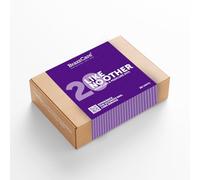 BrazzCare Starter Kit - 20 kits de manucure et pédicure professionnels | Système hygiénique et sans eau | Avec gants et chaussettes émollientes, limes et bâtonnets | Idéal pour salons et centres de