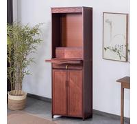 BRCYKRWY Armoire d'autel Bouddhiste avec Rangement,Table D'Autel De MéDitation à 2 Niveaux avec Tiroirs,Autels De Table De MéDitation,Bouddhiste De Détente,pour PrièRes Culte