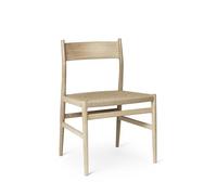 Brdr. Chaise de Salle à Manger Krüger Heritage avec Dossier en Chêne Massif
