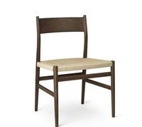 Brdr. Chaise de Salle à Manger Krüger Heritage avec Dossier Massif en Chêne Fumé