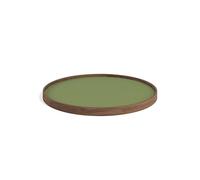 Brdr. Krüger Bølling Plateau Ø50 Noyer avec Assiettes en Vert/Vert Foncé