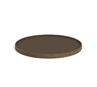 Brdr. Krüger Bølling Plateau Ø60 Chêne Fumé avec Panneaux en Beige/Brun