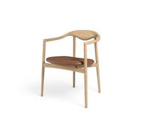 Brdr. Krüger Jari Chaise de Salle à Manger Chêne/Cuir Brandy