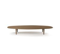 Brdr. Krüger Jari Table Basse Ellipse 180x80 cm Chêne Fumé
