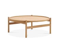 Brdr. Krüger Table basse HB Ø 100 cm Chêne huilé