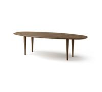 Brdr. Krüger Jari Table Basse Ellipse 130x58 cm Chêne Fumé