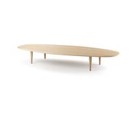 Brdr. Krüger Jari Table Basse Ellipse 180x80 cm Chêne