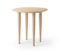 Brdr. Krüger Table d'appoint Jari Ø 45 cm Chêne huilé