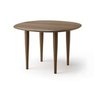 Brdr. Krüger Table d'appoint Jari Ø 60 cm Chêne huilé fumé