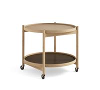 Brdr. Table Plateau Krüger Bølling Ø50 Hêtre Huilé avec Panneaux Beige/Brun