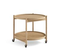 Brdr. Table Plateau Krüger Bølling Ø60 Chêne avec Plaques de Vernis