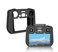 BRDRC Air 3S Coque de protection en silicone pour DJI RC 2 Compatible avec DJI Neo Mini 4 Pro Air 3 Flip Fly More Combo Controller Accessoires (Noir)