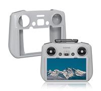 BRDRC Coque de protection en silicone pour télécommande DJI Neo Mini 4 Pro Air 3 Flip Fly More Combo RC 2 (Gris)