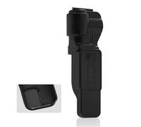 BRDRC Housse de protection Pocket 3 avec capuchon d'objectif et protecteur d'écran pour DJI Osmo Pocket 3 Creator Combo Accessoires (Noir)