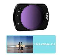 Brdrc-Kit De Filtre D'objectif Uv Nd Pour Dji Osmo Pocket 3,Accessoires Cpl Réglables,Déterminer La Caméra À Cardan Volontairement,8 Volontairement,16 Livres - Type Vnd64-512-Generique