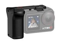 BRDRC Kit de poignée pour DJI Osmo Action 5 Pro (pour cage d'origine), support de poignée d'extension style DSLR avec bouton d'obturation pour DJI Osmo Action 5 Pro 4 3 Accessoires pour appareil photo