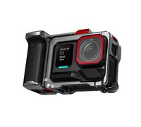 BRDRC Kit de poignée pour Insta360 Ace Pro 2/Ace Pro (avec cage), support de poignée avec bouton déclencheur, dégagement rapide, griffe pour Insta 360 Ace Pro 2/Insta360 Ace Pro Accessoires