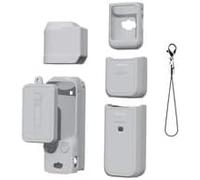 BRDRC Pocket 3 Coque de Protection en Silicone pour Objectif de DJI Osmo Pocket 3 Creator Combo Accessoires Gris