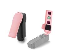 BRDRC Pocket 3 Housse de protection à rabat pour objectif 3 filtres pour DJI Osmo Pocket 3 Creator Combo (Rose)
