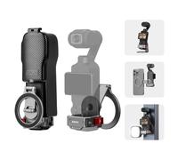 BRDRC Support magnétique Pocket 3 4, support de téléphone pour MagSafe en alliage d'aluminium, adaptateur d'extension magnétique avec griffe froide pour DJI OSMO Pocket 3 4 Creator Combo/pour