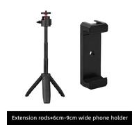 BRDRC-Trépied réglable pour appareil photo,perche à selfie,support de téléphone,DJI Pocket 3,Gopro,Insta360,accessoire de photographie - Type Phone clip Se
