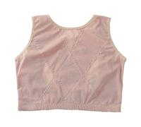 Brea-Mash Corset de poitrine pour femme, embellissement en forme de X, correction de la posture de la poitrine et du dos, soutien-gorge à boucles avant, ensemble de fitness pour femme, beige, M
