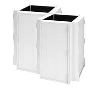 Breabetter Lot de 2 filtres de rechange HEPA CAP-1000 compatibles avec purificateur d'air Cuisinart CAP-1000FPK, filtration 3 en 1