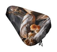 Bread in Bakery Housse de siège de vélo, extra douce et confortable, protection contre la pluie, le soleil, protection de sièges de siège, housses durables et résistantes à la poussière, pour vélos de