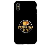 Bread is Dead to Me Mode de Vie sans Gluten Sensible au Gluten Coque pour iPhone X/XS